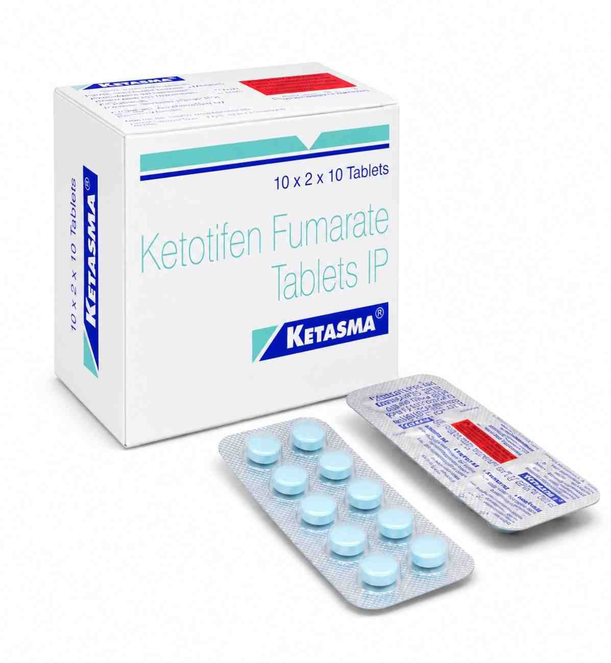 Ketasma 1mg - Ketotifen