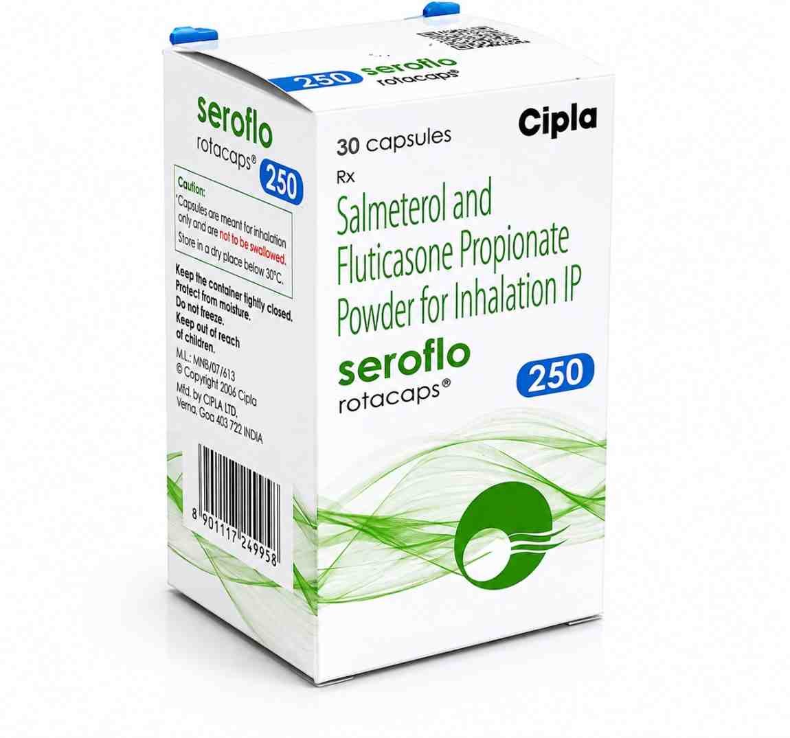 Seroflo 250 Rotacaps (Salmeterol/Fluticasone)