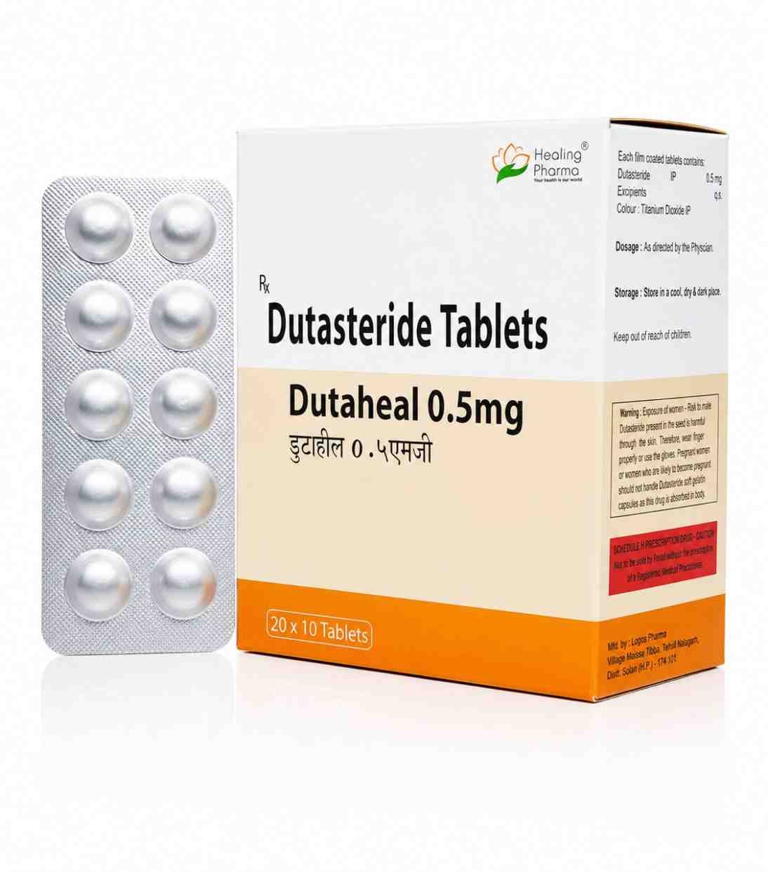 Dutaheal 0.5mg - Dutasteride